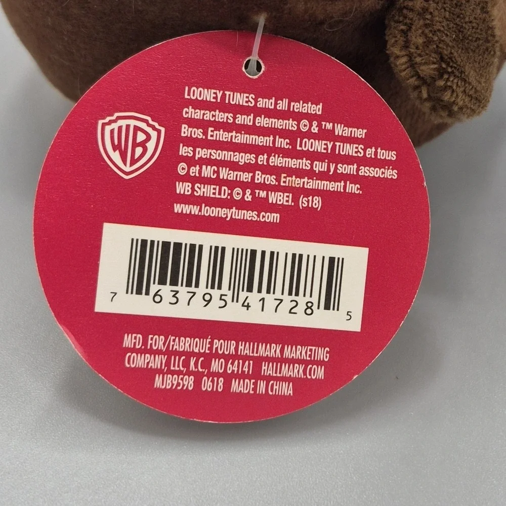 Looney Tunes Taz Plush Ornament Looney Tunes Hallmark Fluffballs Toy Collectible